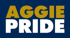 Text image: Aggie Pride
