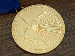 Photo: UC Davis Medal